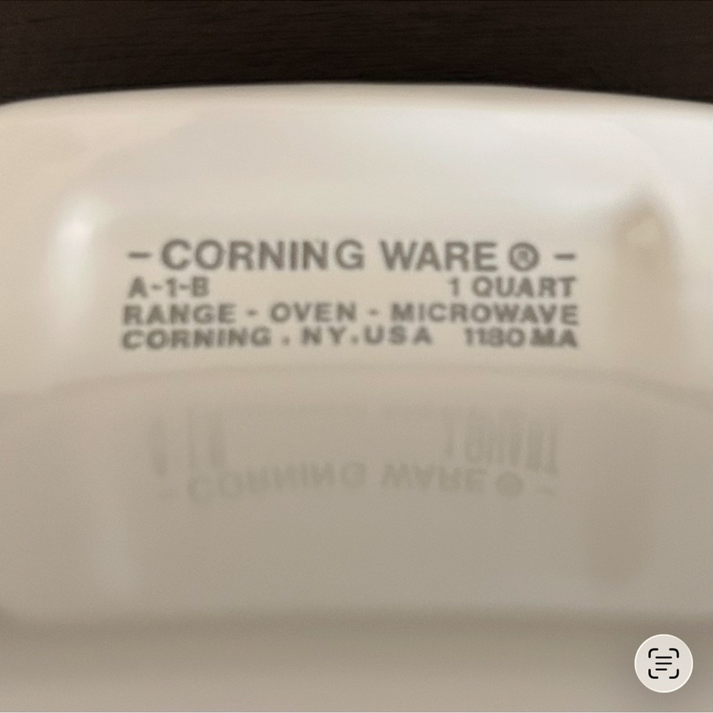 Vintage CorningWare Spice of Life L’Echalote 1 Qt Casserole Dish with Lid A-1-B - Picture 6 of 7